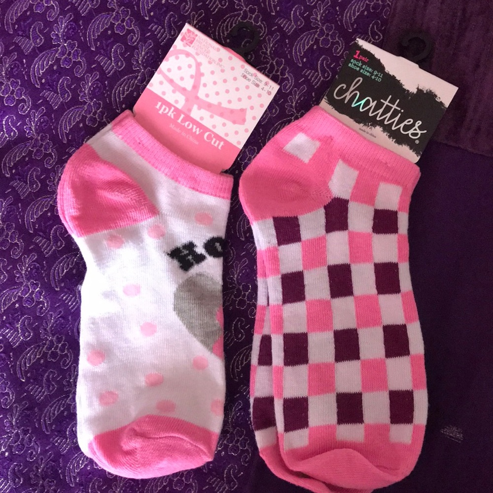 Breast Cancer Awareness Socks💕